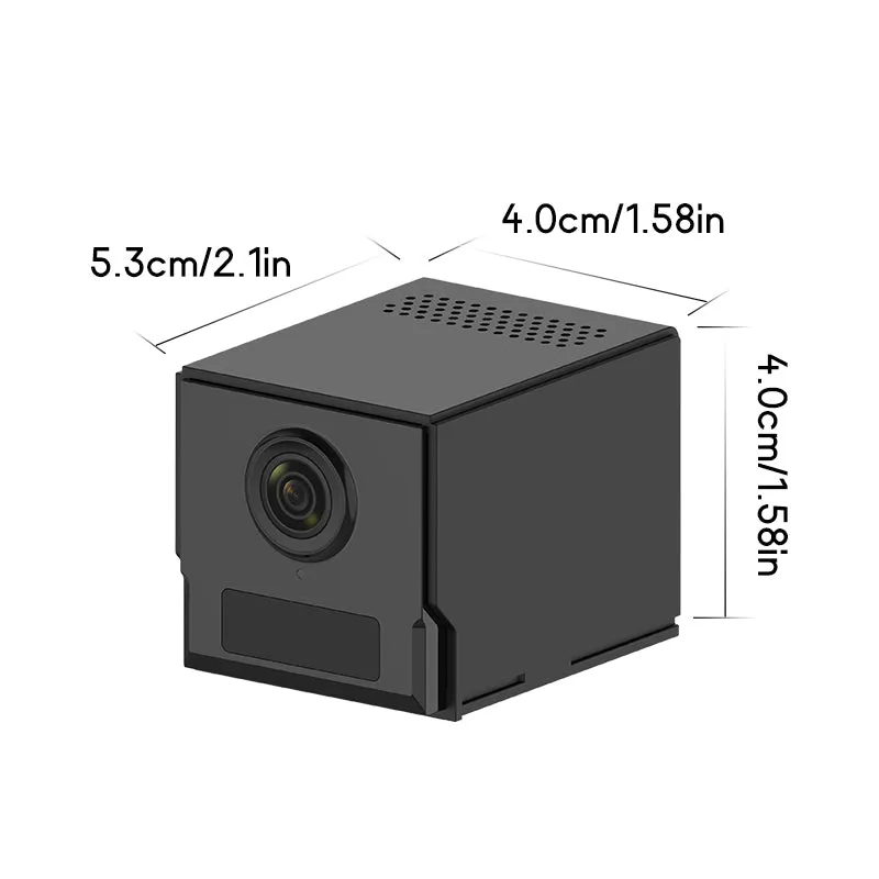 1080P Adjustable Mini WiFi Camera with 150-Day Standby