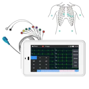 12-Lead Pocket ECG Machine