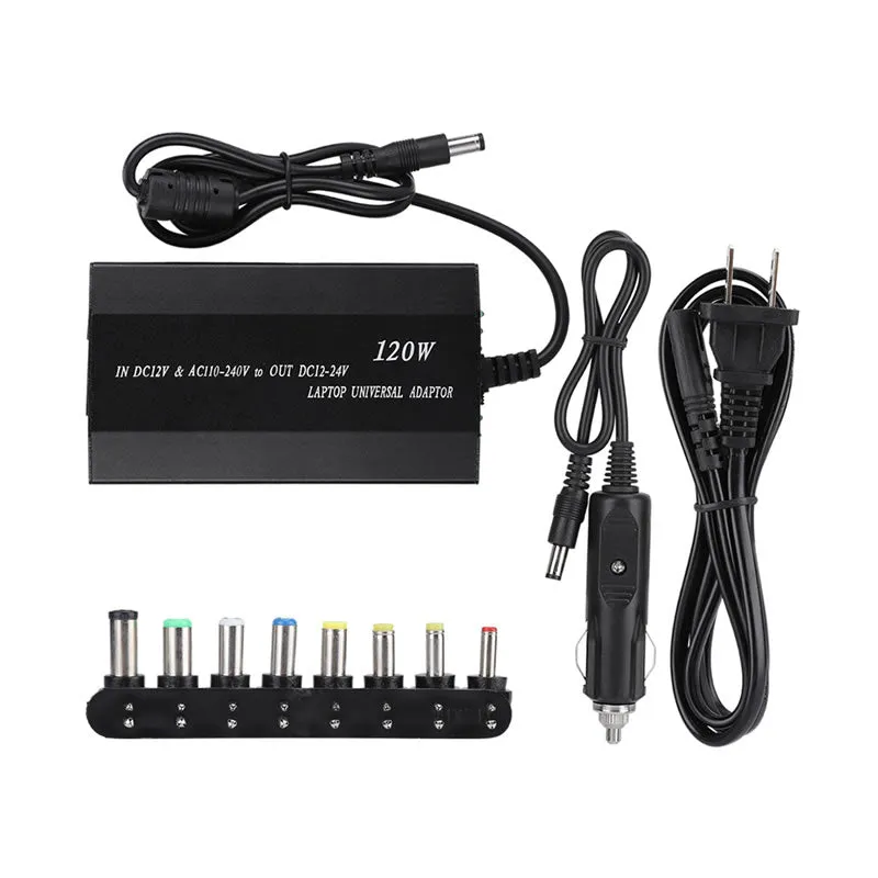 120W 3-In-1 8 Tips Universal Laptop Charger Al-7