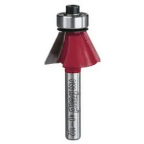 25-Degree Chamfer Router Bit