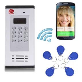 3G Apartment Intercom Access Control System Open Door by Phone Call RFID SMS Command Remote Control