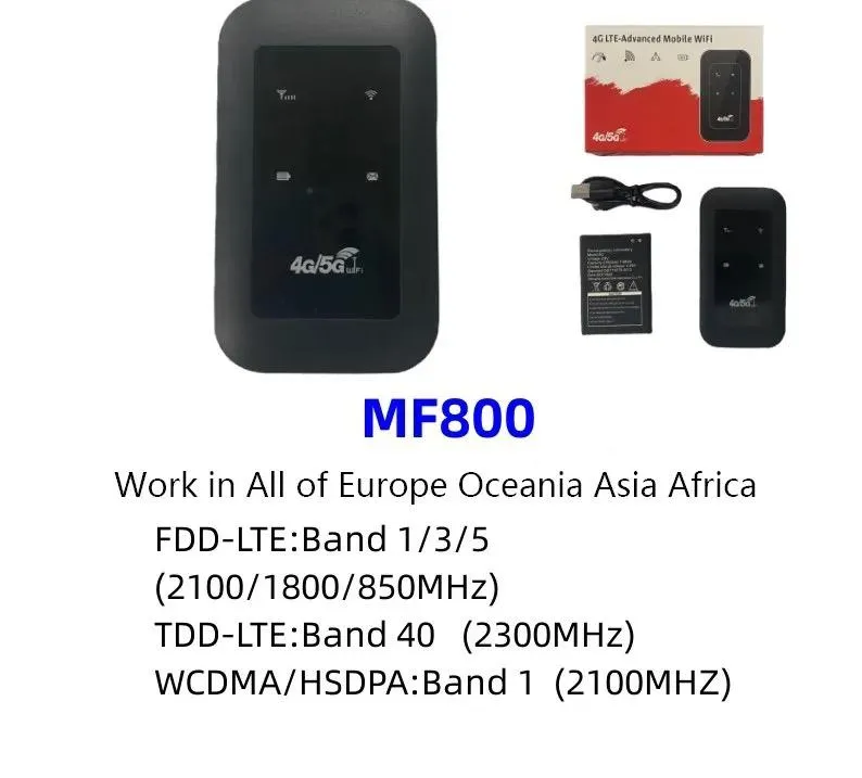 4G LTE-Advanced Mobile Wi-fi Wireless Router