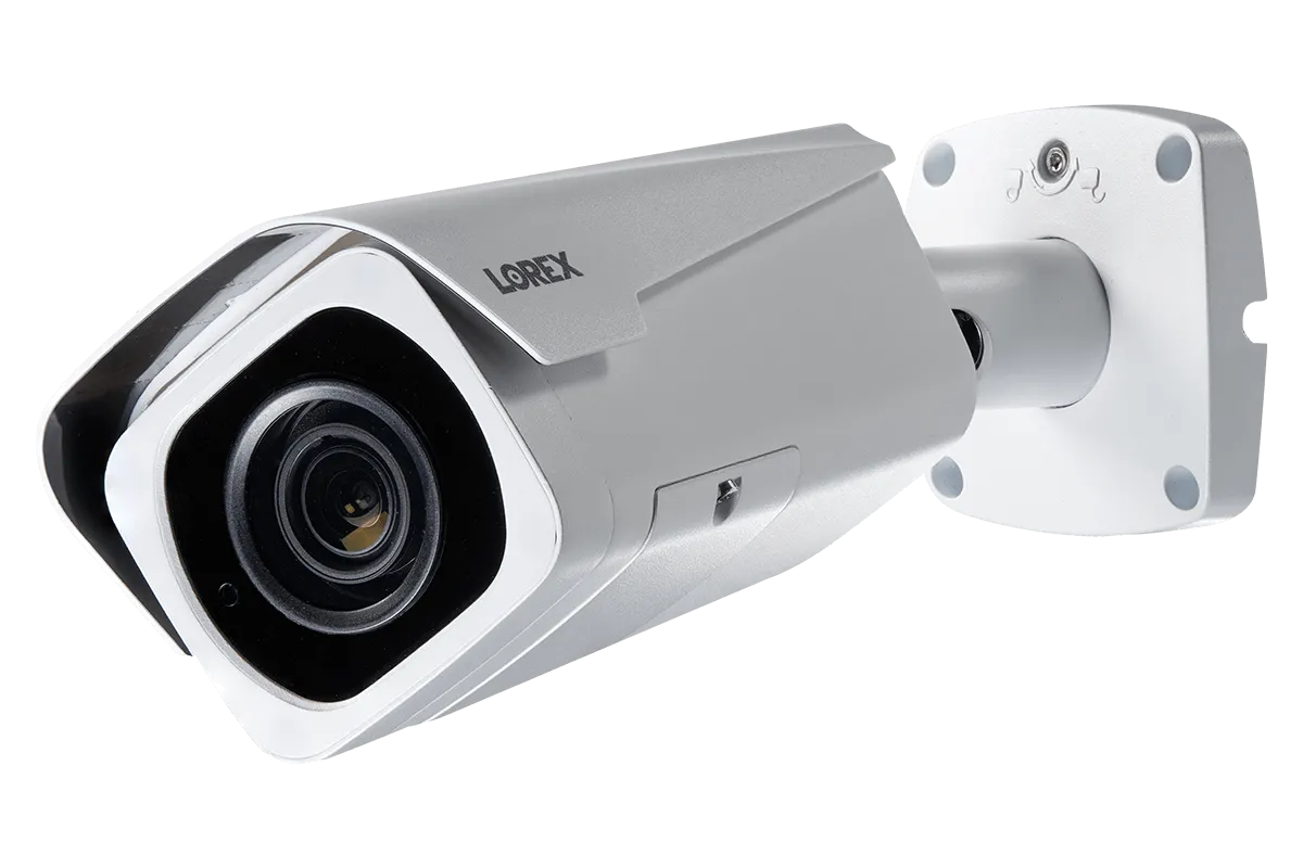 4K Nocturnal Motorized Varifocal IP Bullet Camera - White