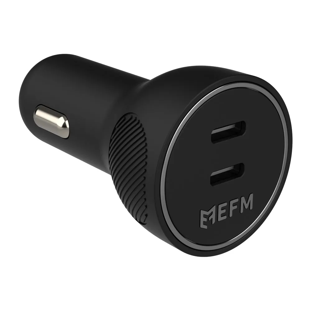 60W Dual Port Car Charger - With Power Delivery & PPS