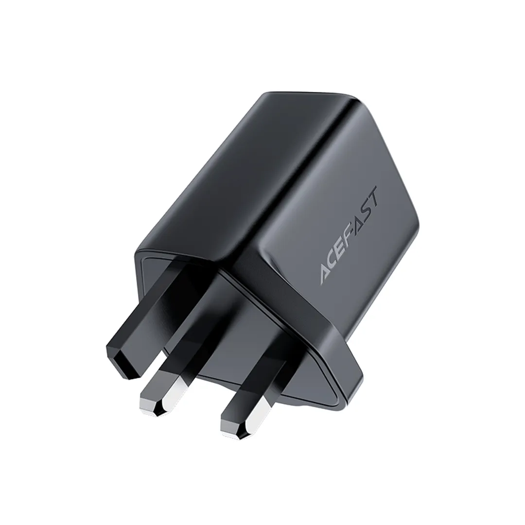 AceFast 20W USB-C Charger (UK Black)