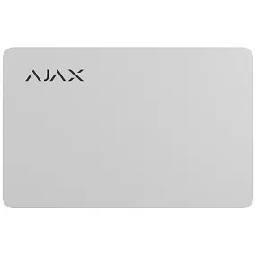 AJAX 42835.89.WH Contactless Card, 10-Piece, White