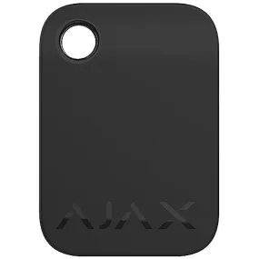 AJAX 42849.90.BL Contactless Key Fob, 10-Piece, Black