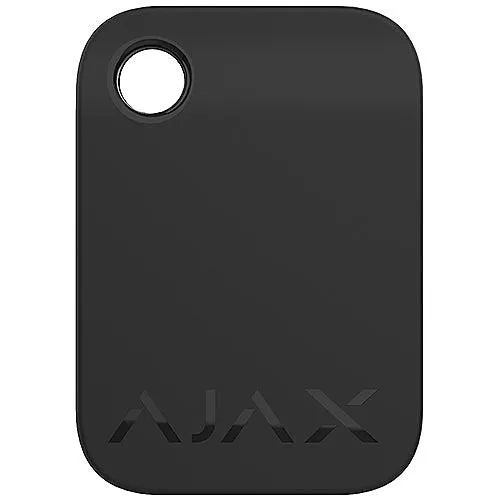 AJAX 42849.90.BL Contactless Key Fob, 10-Piece, Black