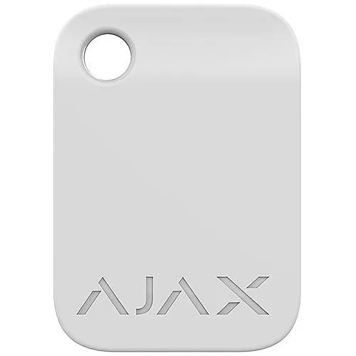 AJAX 42850.90.WH Contactless Key Fob, 100-Piece, White