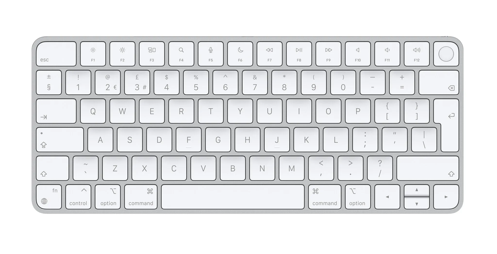 Apple Magic keyboard Home Bluetooth QWERTY UK English White