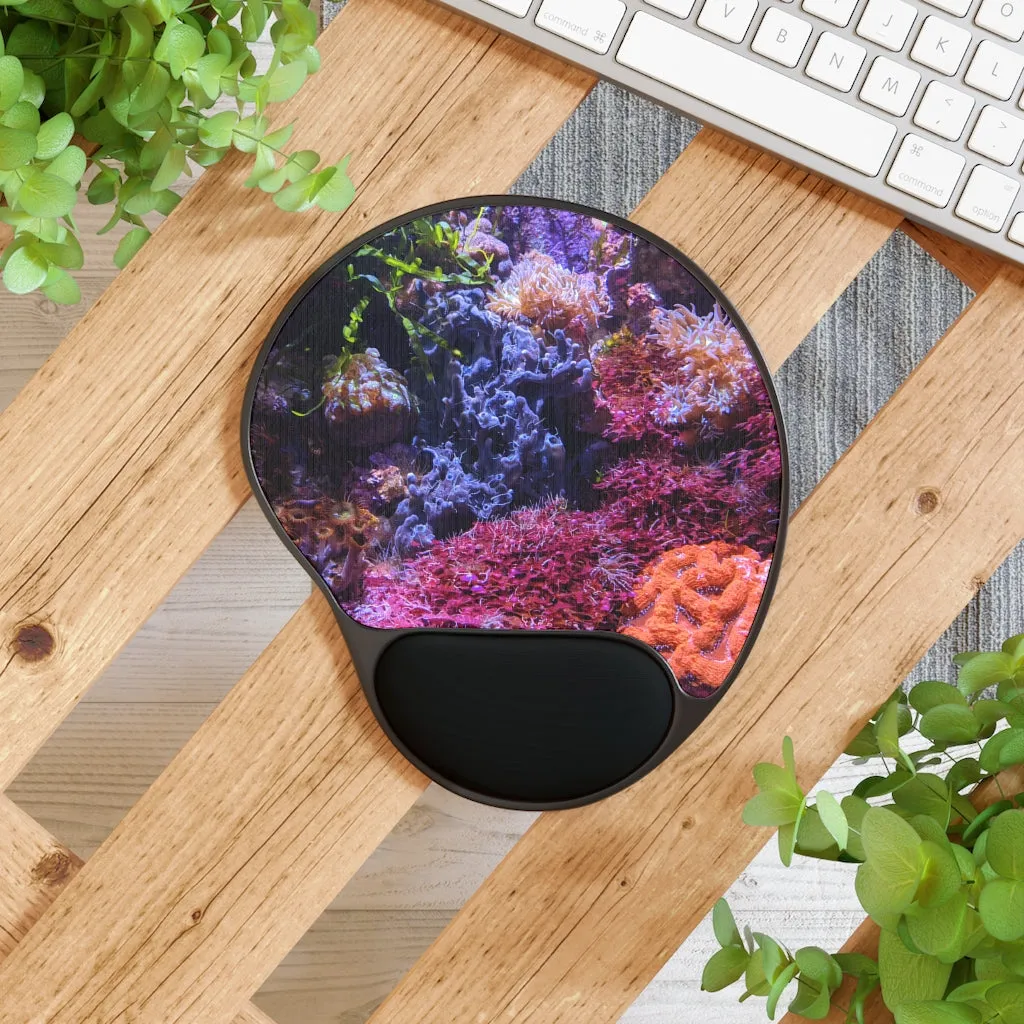 Aquarium Mouse Pad With Wrist Rest