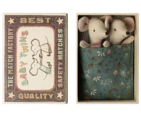 Baby Mice Twins, in Box