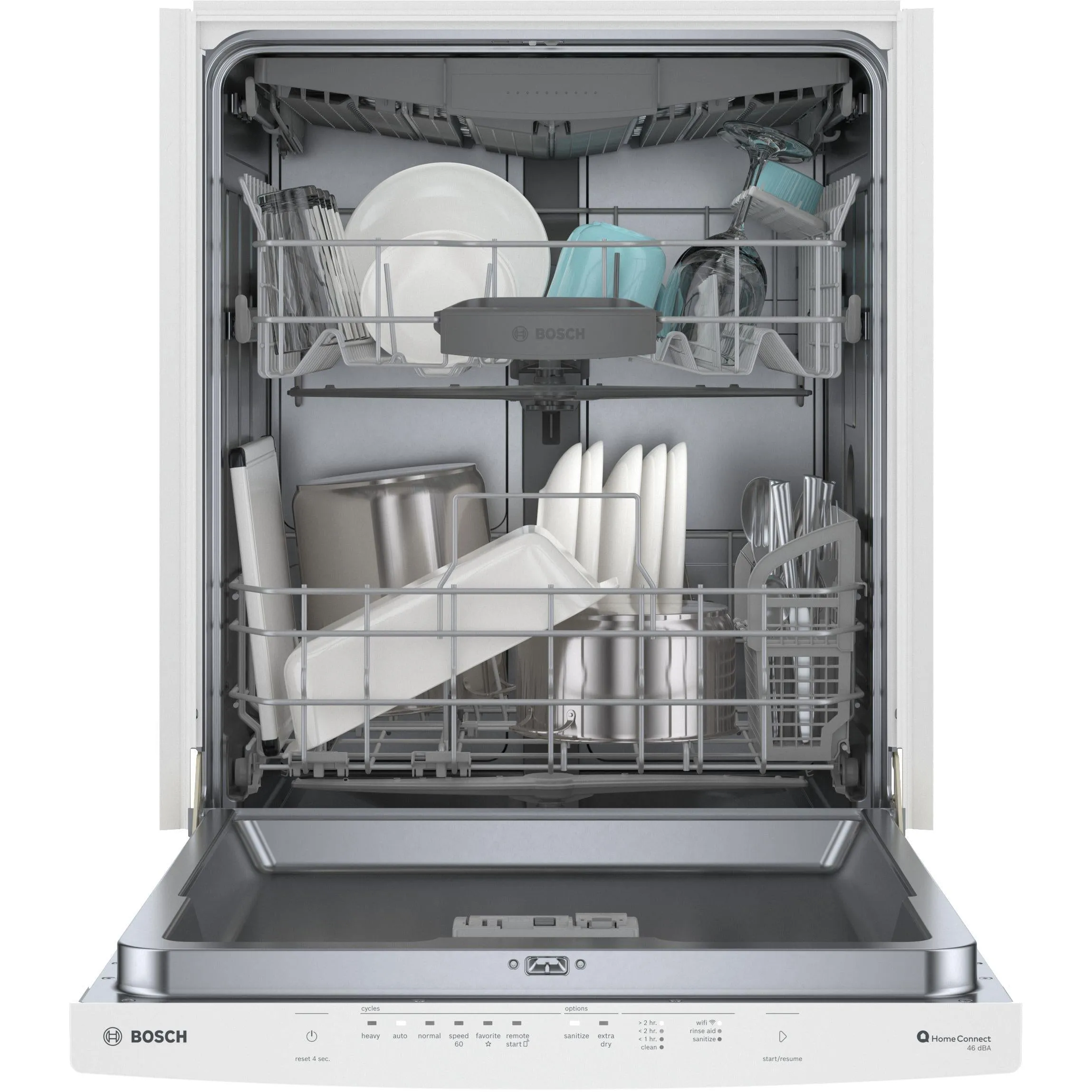 Bosch 24-inch Built-in Dishwasher with Wi-Fi SHS53CM2N