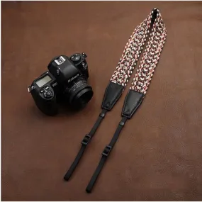 Brown Skin Handmade DSLR Leather Camera Wrist Strap 8789