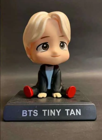 BTS Jimin Bobblehead With Mobile Holder For Cars |13 CM |