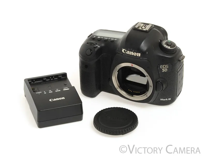 Canon 5D Mark III 22.3MP DSLR Camera Body w/ Charger [EX]