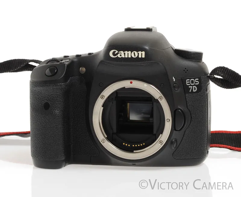 Canon EOS 7D 18MP Digital Camera Body w/ Battery & Charger -Clean-