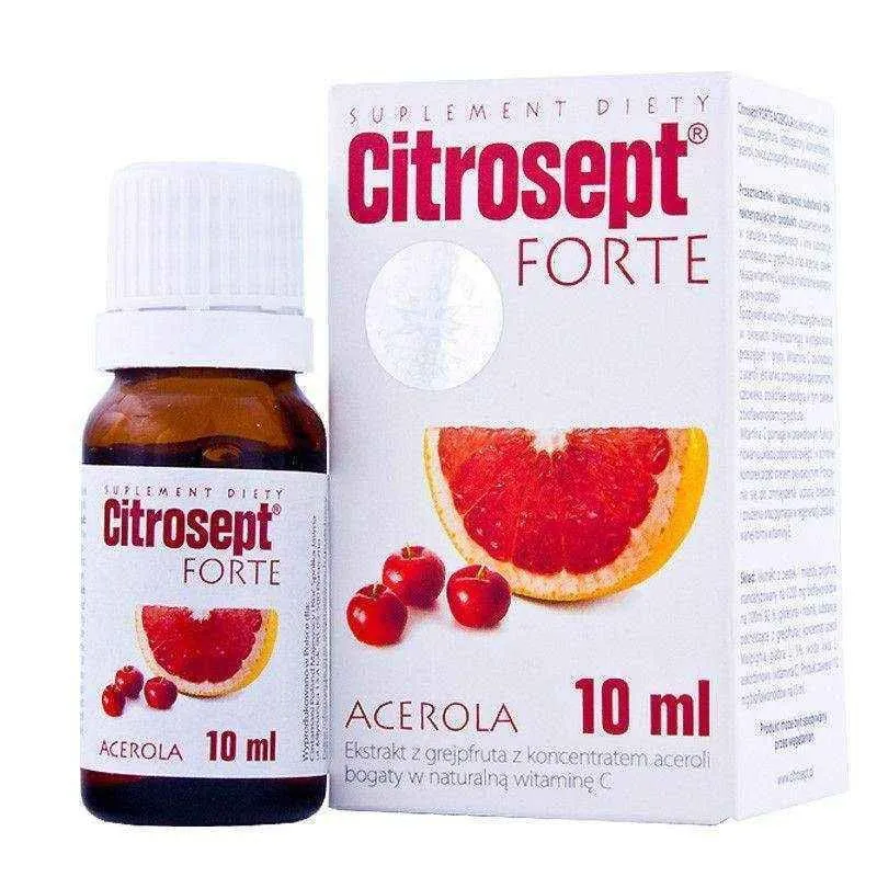 Citrosept FORTE ACEROLA Drops 10ml, immune system supplements