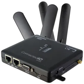 ConnectedIO M2M Wi-Fi Router with 4G LTE Cellular Modem (ER2000T-VZ-CAT1)