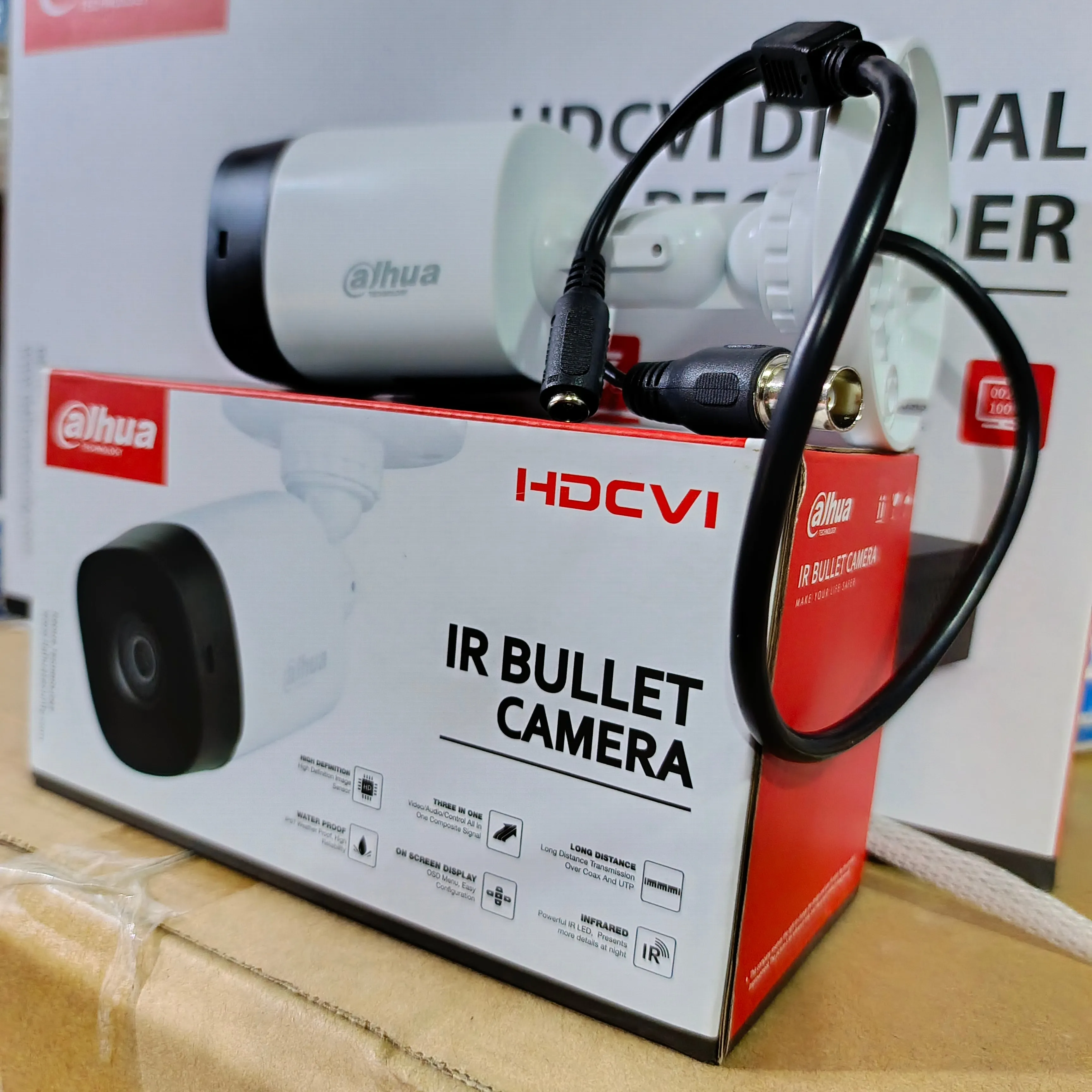 Dahua IR Bullet HDCVI Color Camera (2.8mm 2MP Lens) - Brand New