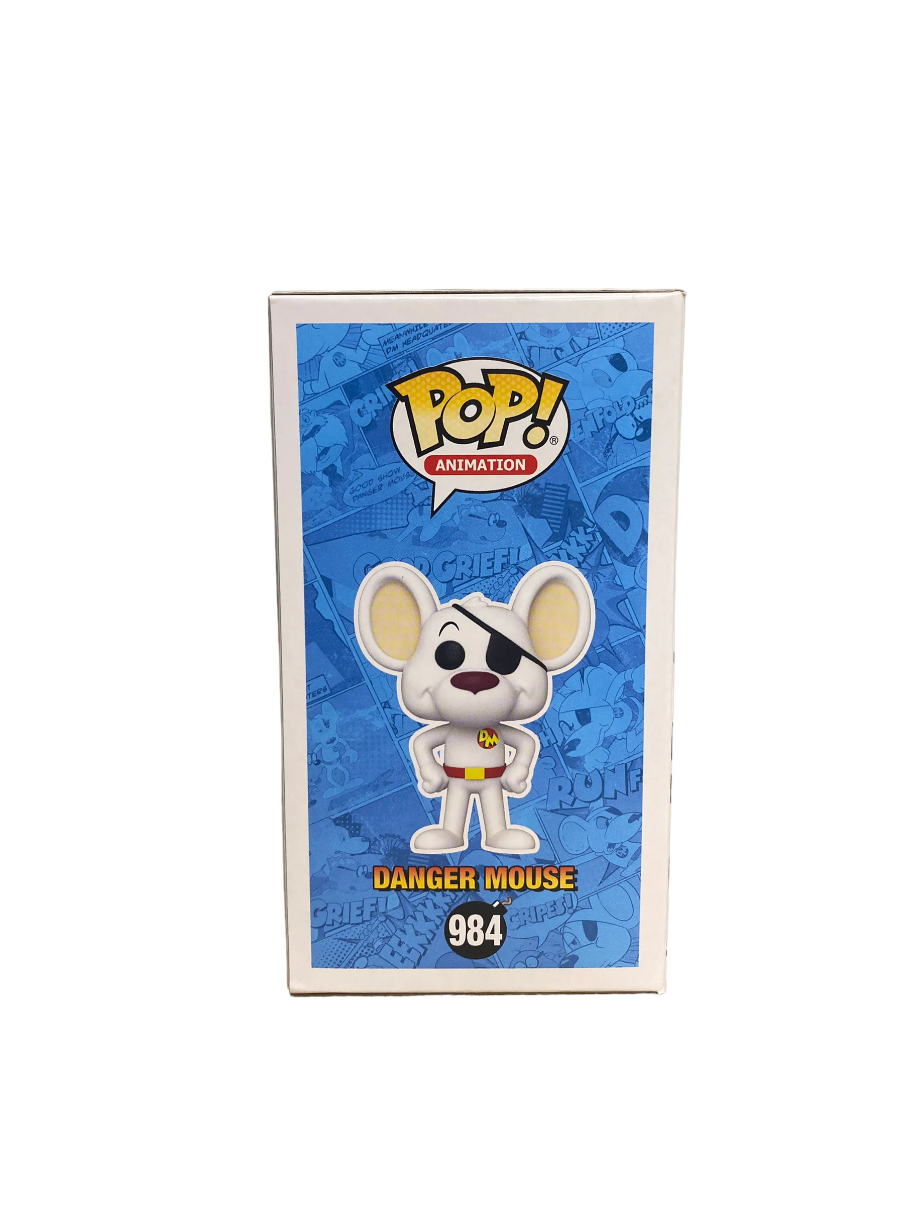 Danger Mouse #984 Funko Pop! - Danger Mouse - Virtual Funkon 2021 Official Convention Exclusive LE2000 Pcs - Condition 9.5/10