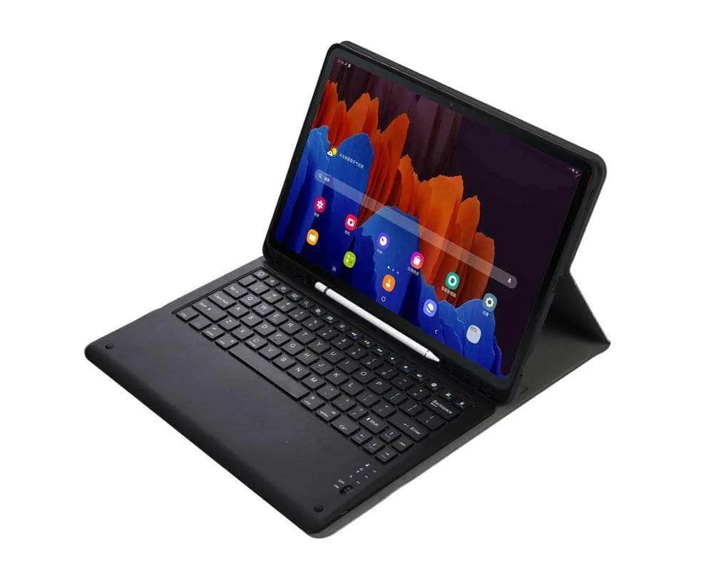 Detachable Wireless Bluetooth Keyboard Galaxy Tab S7 Lite 12.4 T730 T735 Silicone Case