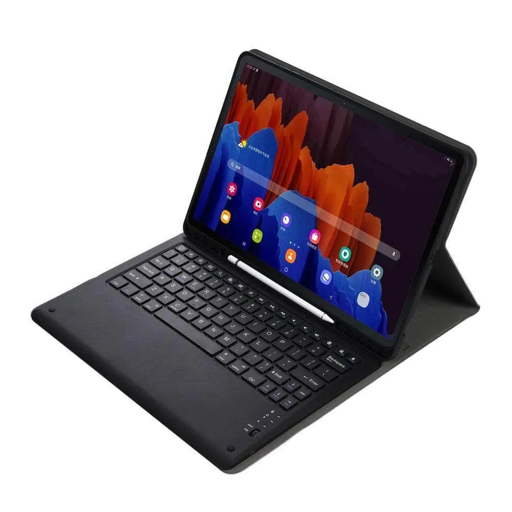 Detachable Wireless Bluetooth Keyboard Galaxy Tab S7 Lite 12.4 T730 T735 Silicone Case