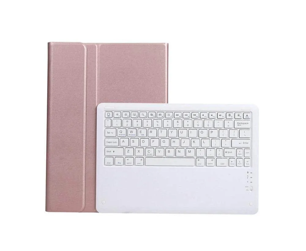 Detachable Wireless Bluetooth Keyboard Galaxy Tab S7 Lite 12.4 T730 T735 Silicone Case