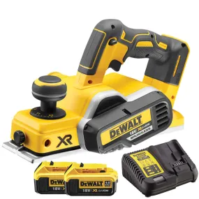 Dewalt DCP580N 18V Brushless Planer With 2 x 5.0Ah Batteries & Charger