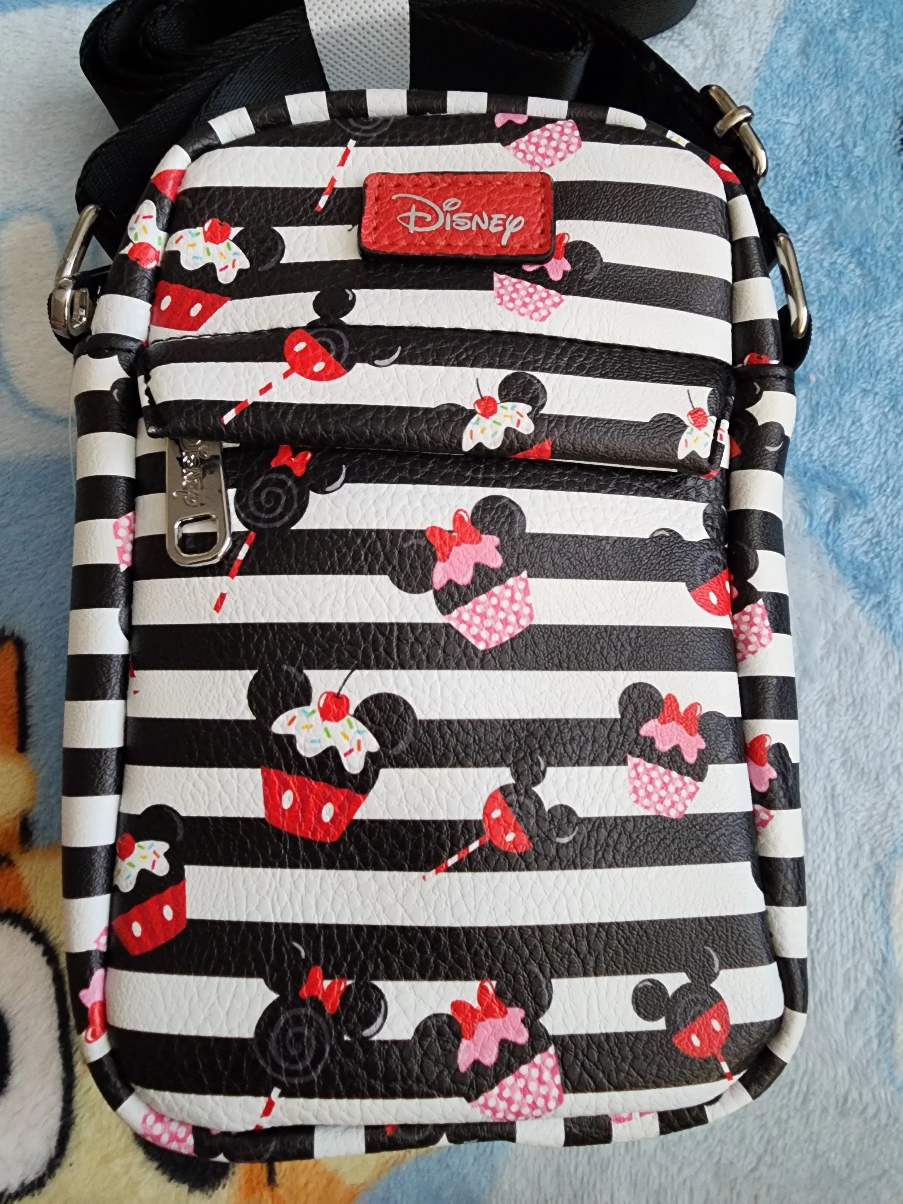 Disney Mickey and Minnie Delicious Desserts Crossbody Bag