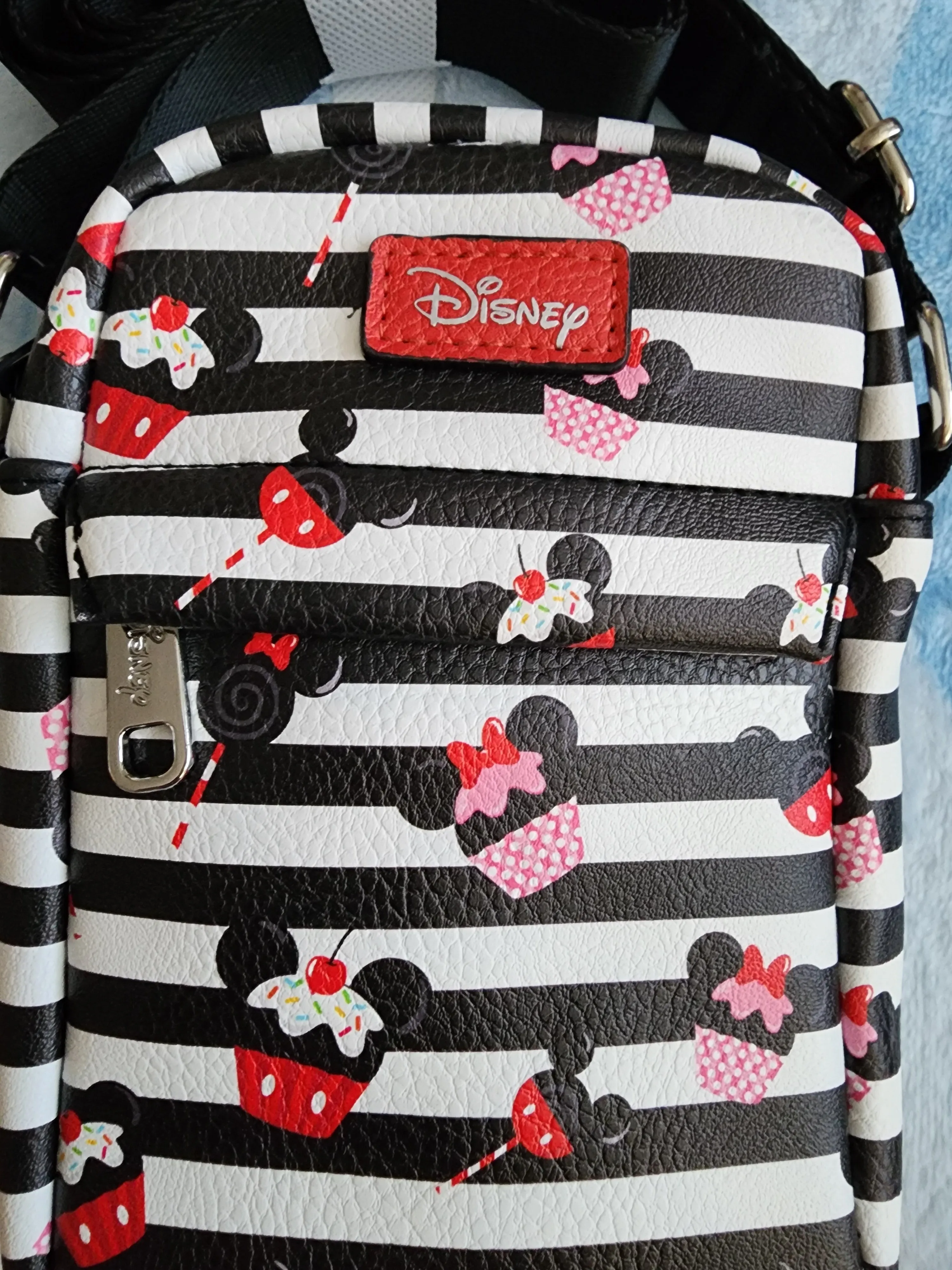 Disney Mickey and Minnie Delicious Desserts Crossbody Bag