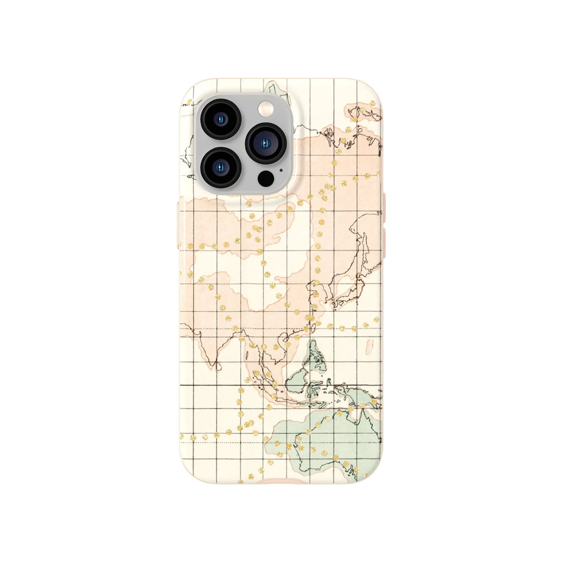 EvoArt - Apple iPhone 13 Pro Case - Wonderers Map