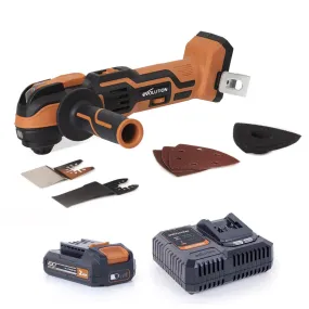 Evolution Cordless R18MLT-Li Multi-Tool 18v Li-Ion EXT With Accessory Kit (PROMO)