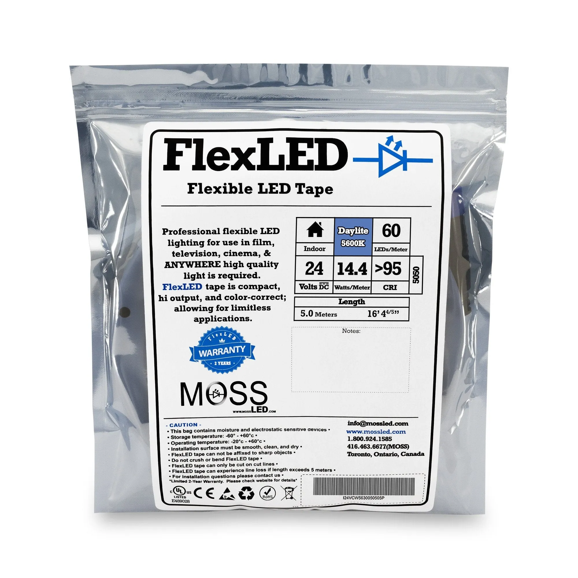 FlexLED 60 White 24V