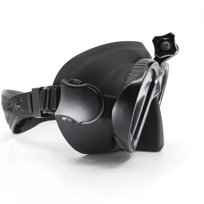 Freedive Capture Mask with action camera mount