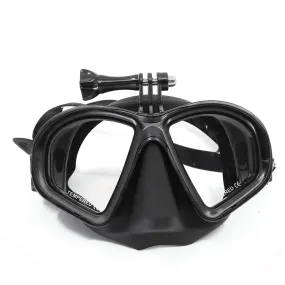 Freedive Capture Mask with action camera mount