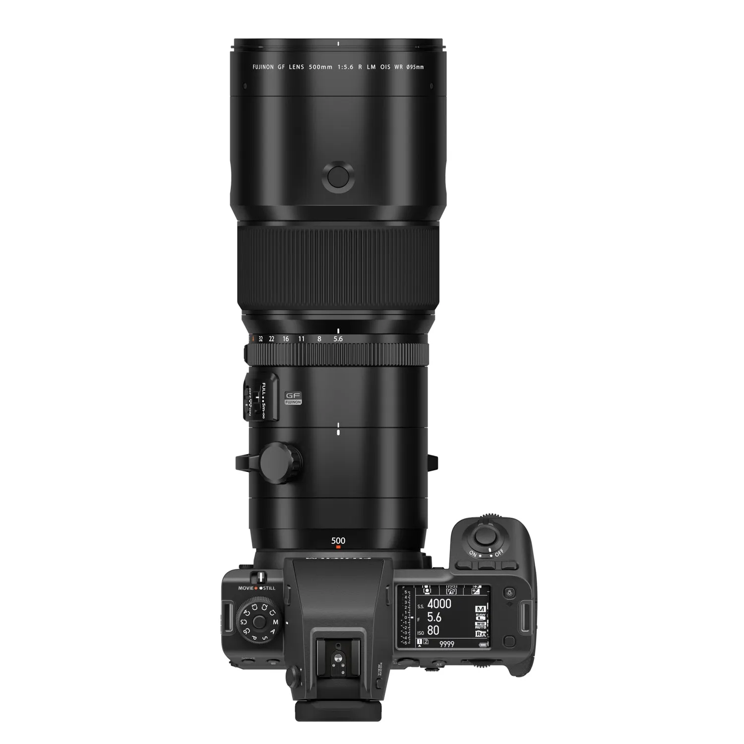 FUJIFILM GF500mmF5.6 R LM OIS WR - 20% Downpayment on $3,499.95