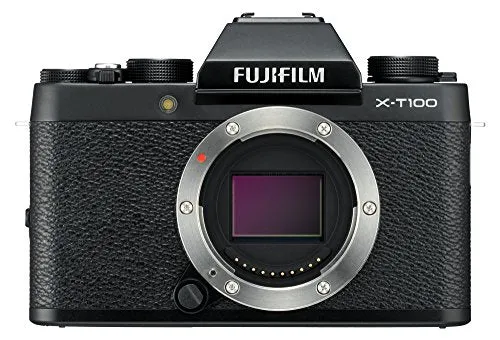 Fujifilm X-T100 Mirrorless Digital Camera Body - Black