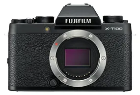 Fujifilm X-T100 Mirrorless Digital Camera Body - Black