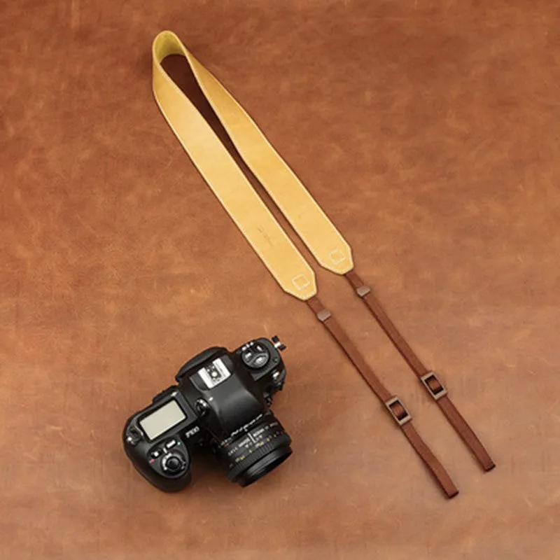 Genuine Leather Vintage Handmade DSLR Professional Camera Strap - CS181