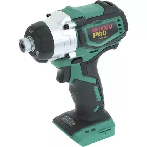 Grizzly PRO T30291 - 20V Brushless 1/4" Impact Driver - Tool Only