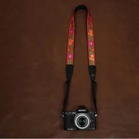 Handmade Leather Camera Strap in Brown-7522