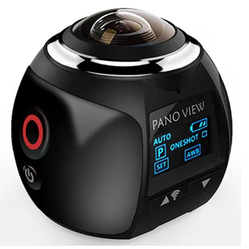 HD 360 Camera Ultra Mini Panoramic Camera WIFI 16MP 3D Waterproof Sports Camera Driving VR Action Camera Video Cam 30m