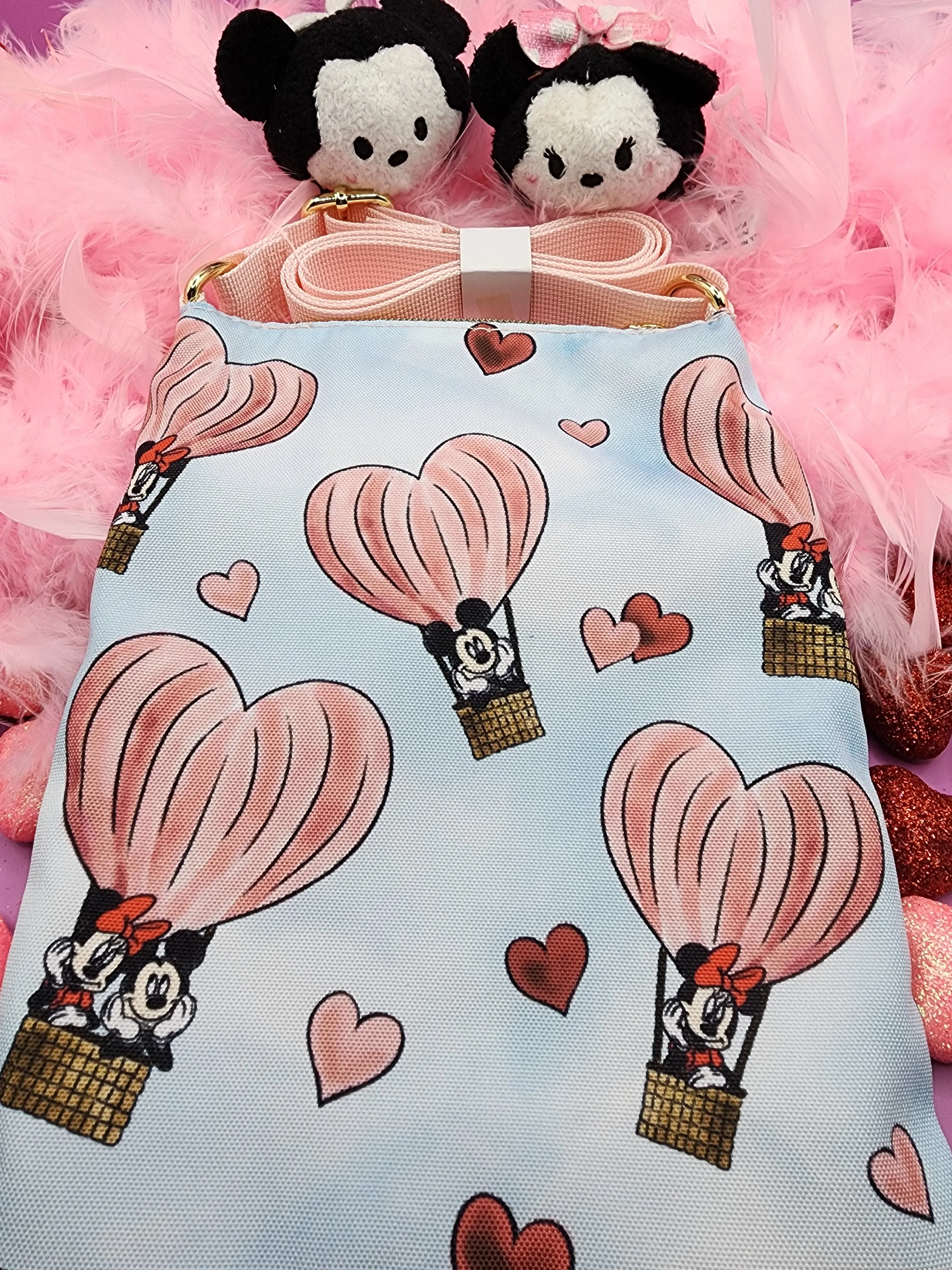 Her Universe Disney Mickey and Minnie Crossbody bag