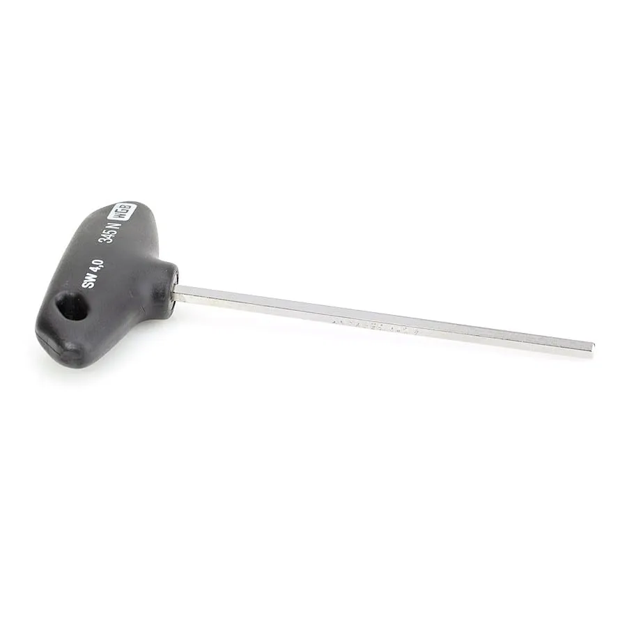 Hex Keys⁄ 'T'-Handle | 4mm for Insert Cutterheads | 5014 | 738685550144