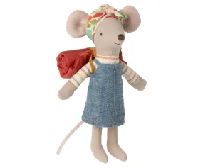 Hiker Mouse Big Sister -Maileg