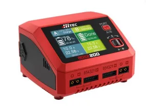 Hitec RDX1 200 - One Port 200W DC 100W AC Battery Charger - HIT44346