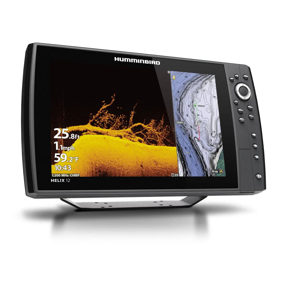 Humminbird HELIX 12 CHIRP MEGA DI  GPS G4N 411440-1