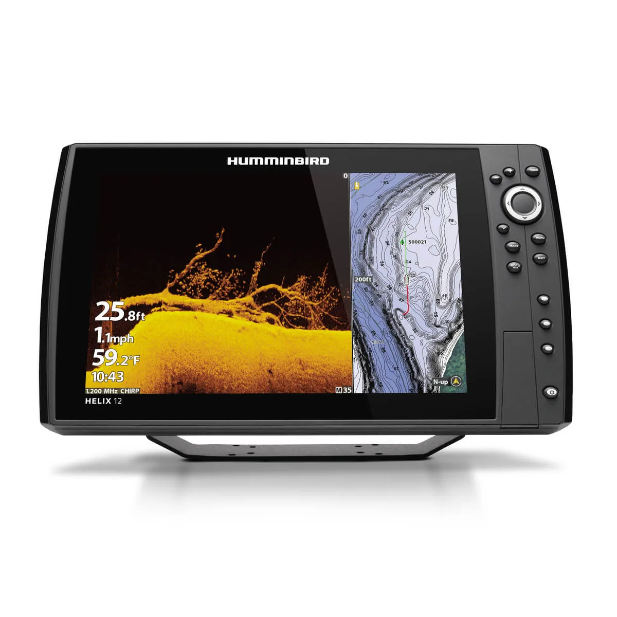 Humminbird HELIX 12 CHIRP MEGA DI  GPS G4N 411440-1