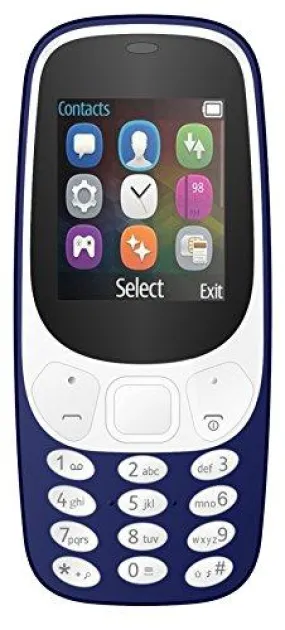 I Kall K3310 Dual Sim Mobile With Money Detector Light And Battery Saver Option With 1 Year Warranty- Dark Blue